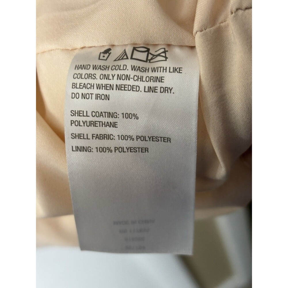 NWOT Motto Faux Leather Jacket Cream Color Size 2X - Picture 4 of 8